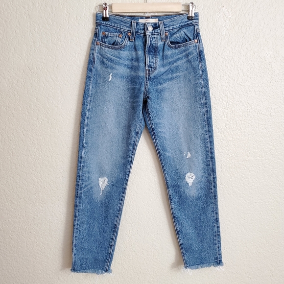 Levi's Wedgie Icon Fit High Rise Jeans size 28 - Picture 4 of 5